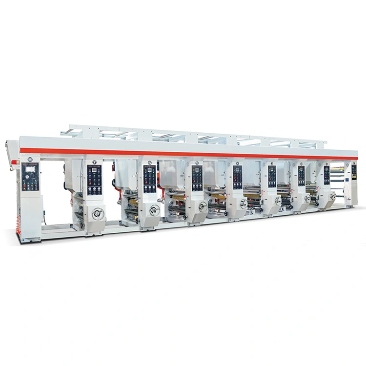 7 värin syväpainomustepainokone