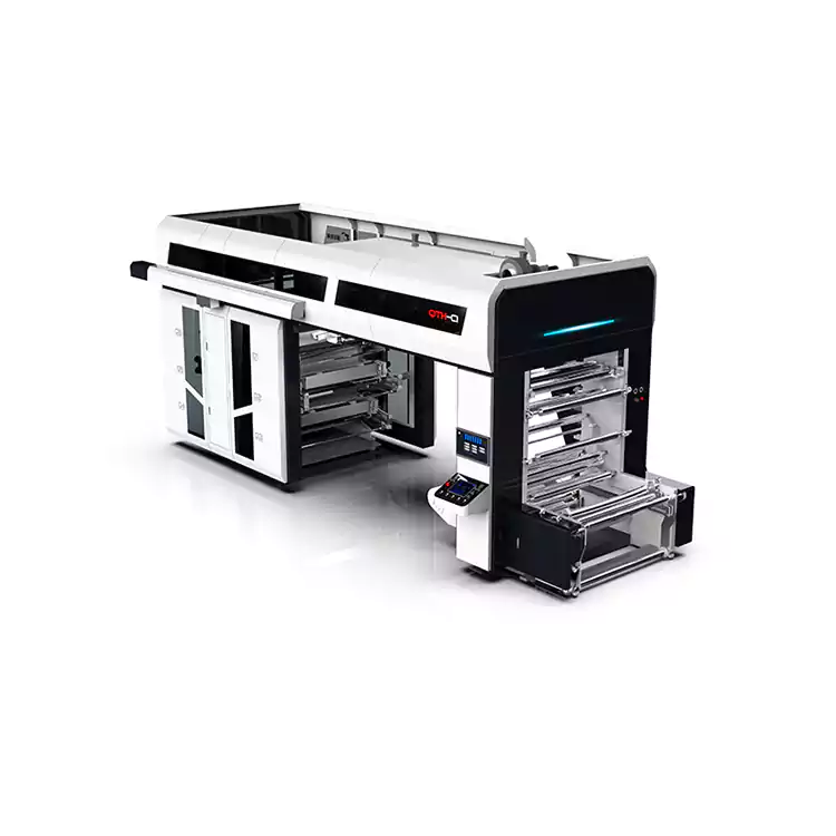 Keskirumpu Flexographic 6 Color Plastic Flexo Printing Machinery