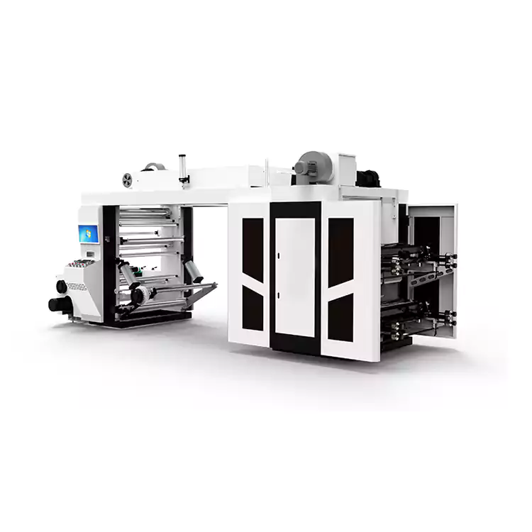 Nopea pinotyyppinen Flexo-tulostuskone